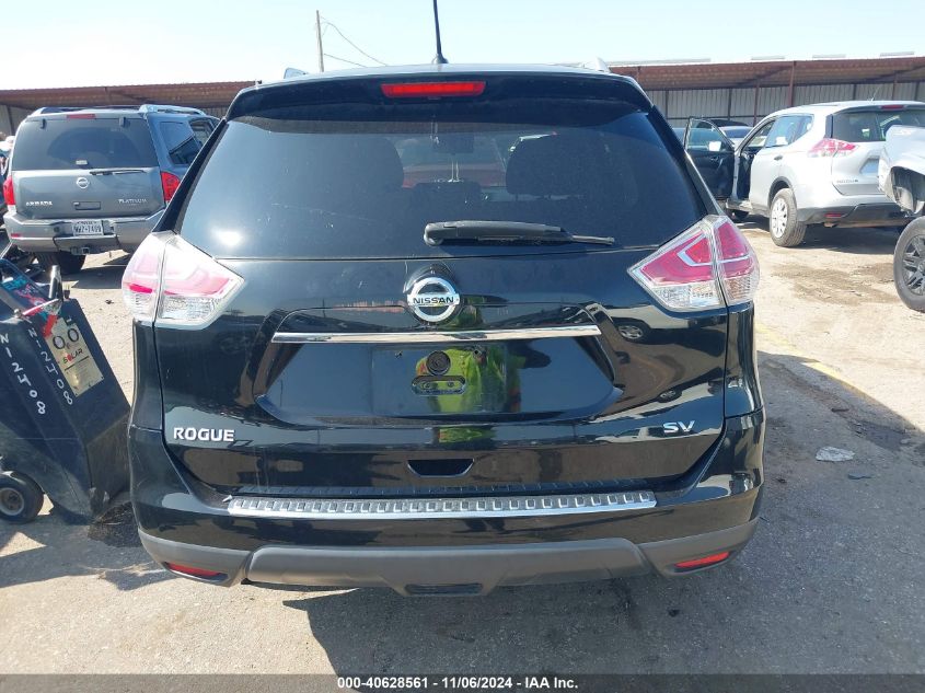 2015 Nissan Rogue Sv VIN: KNMAT2MT9FP517843 Lot: 40628561