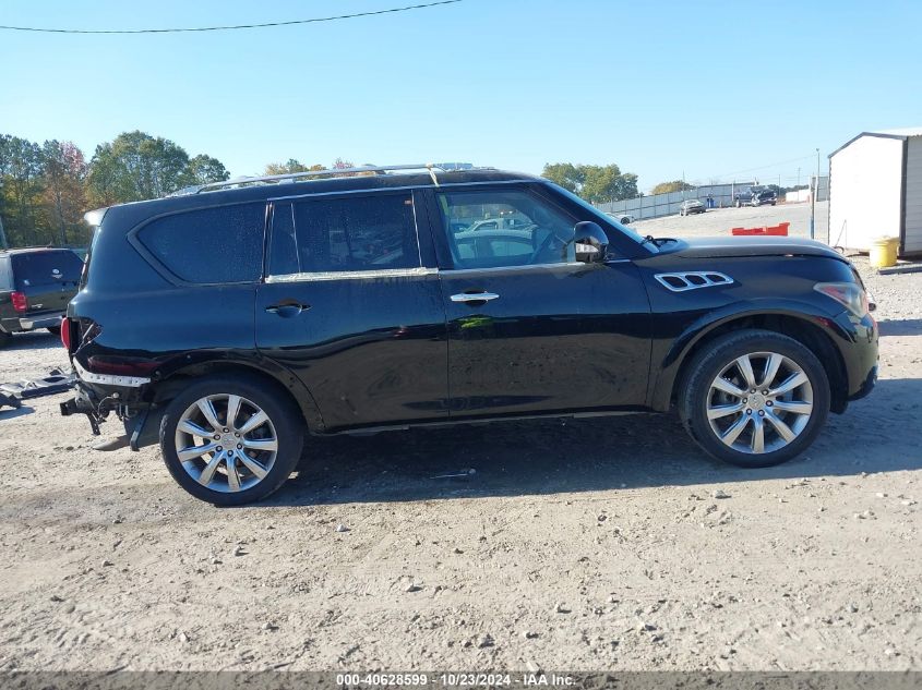 2012 Infiniti Qx56 VIN: JN8AZ2NF8C9518526 Lot: 40628599