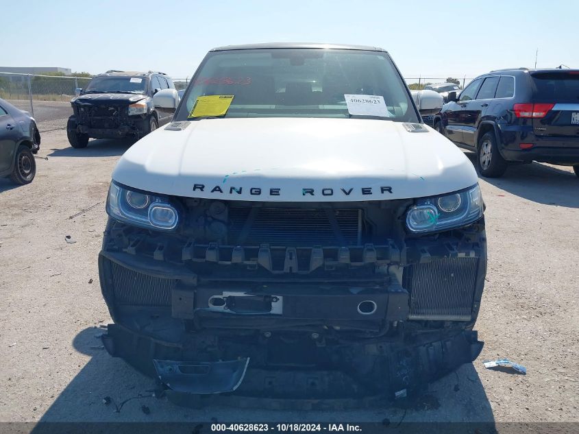 2015 Land Rover Range Rover Sport 3.0L V6 Supercharged Hse VIN: SALWR2VF7FA508051 Lot: 40628623