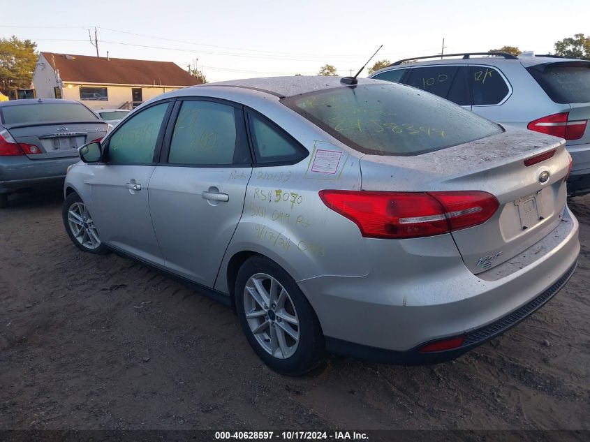 VIN 1FADP3F26JL237184 2018 Ford Focus, SE no.3