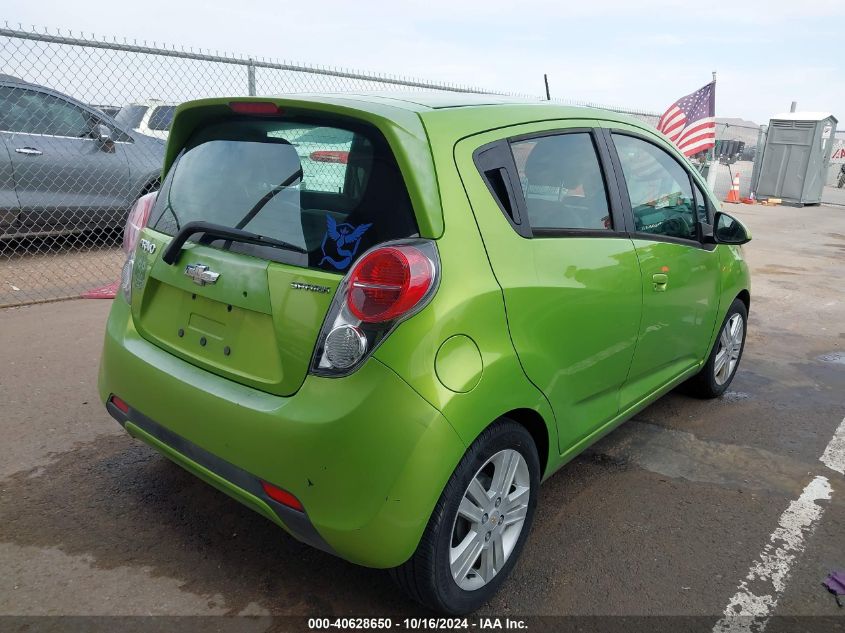 VIN KL8CB6S95EC545860 2014 Chevrolet Spark, Ls Auto no.4