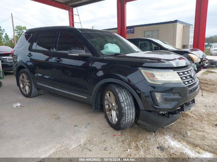 2016 Ford Explorer Xlt VIN: 1FM5K7D83GGB25676 Lot: 40628652