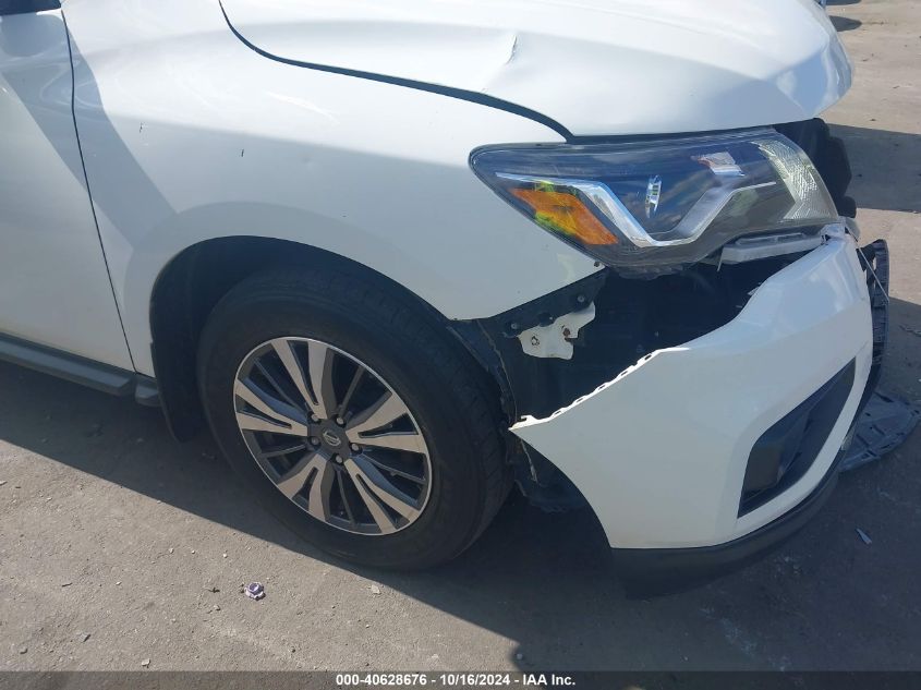 2017 Nissan Pathfinder S VIN: 5N1DR2MM0HC618540 Lot: 40628676