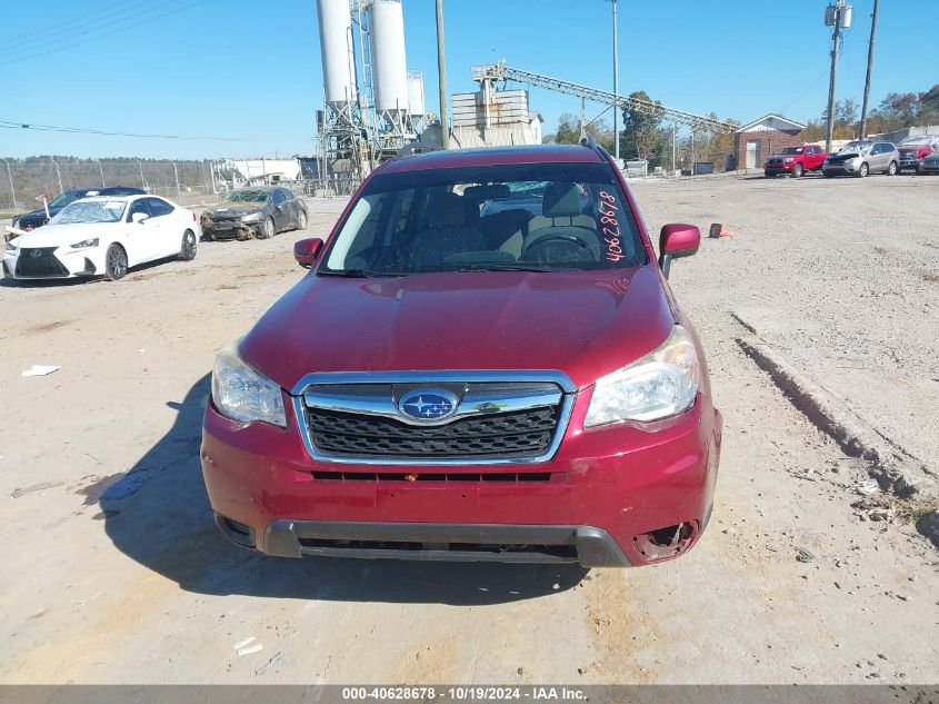 2015 Subaru Forester 2.5I Premium VIN: JF2SJADCXFH535722 Lot: 40628678