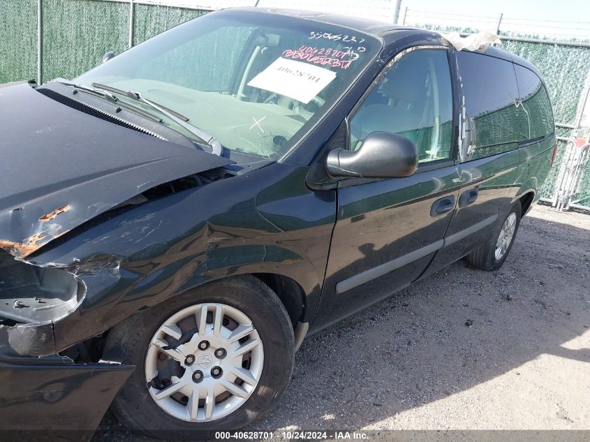 2006 Dodge Grand Caravan VIN: 1D4GP24R16B551861 Lot: 40628701