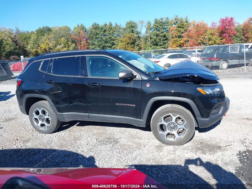 2022 JEEP COMPASS TRAILHAWK 4X4 - 3C4NJDDB2NT163460