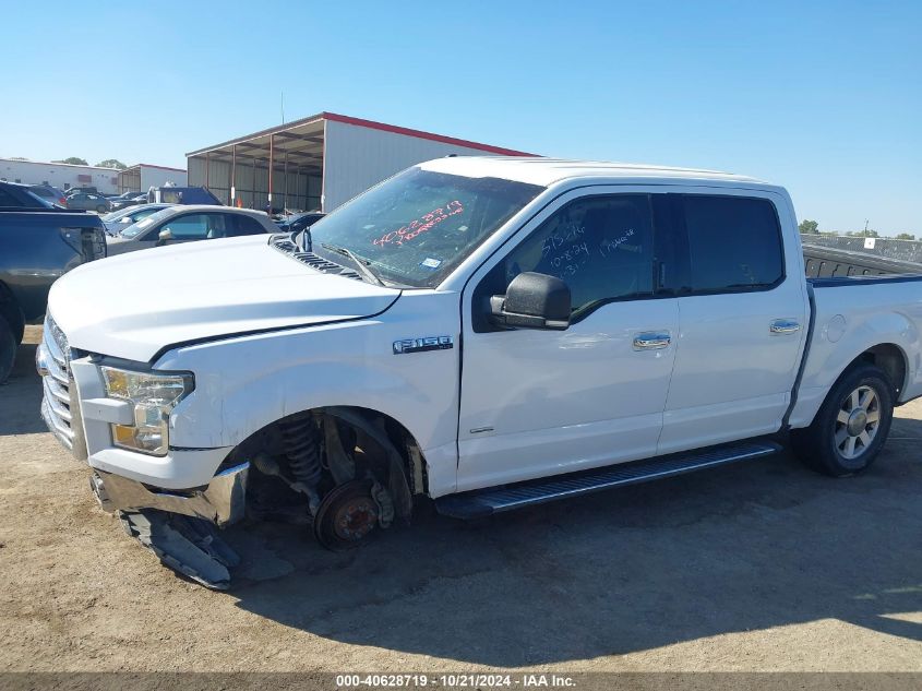 2016 Ford F-150 Xlt VIN: 1FTEW1CP3GKF80989 Lot: 40628719