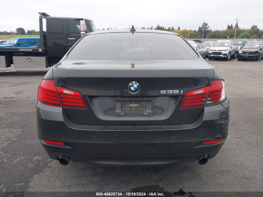 2014 BMW 535I VIN: WBA5B1C57ED484601 Lot: 40628734