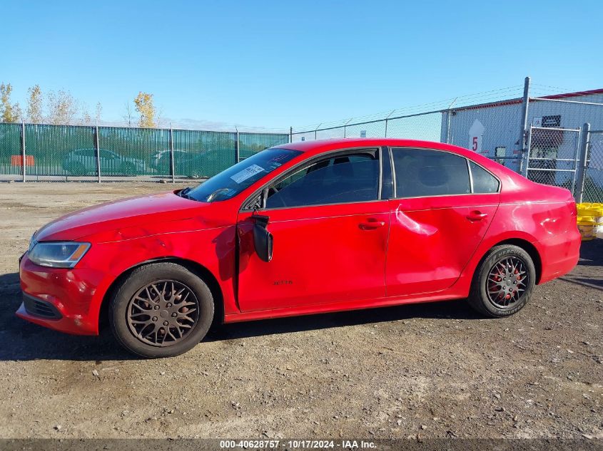 2014 Volkswagen Jetta 2.0L S VIN: 3VW2K7AJ7EM208364 Lot: 40628757