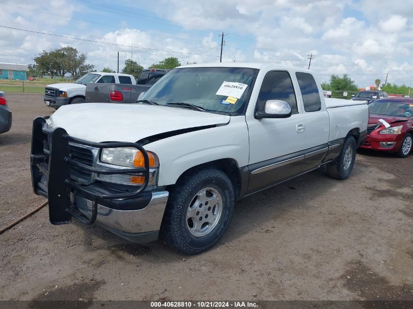 1999 GMC Sierra 1500 Sle VIN: 2GTEC19T6X1548972 Lot: 40628810