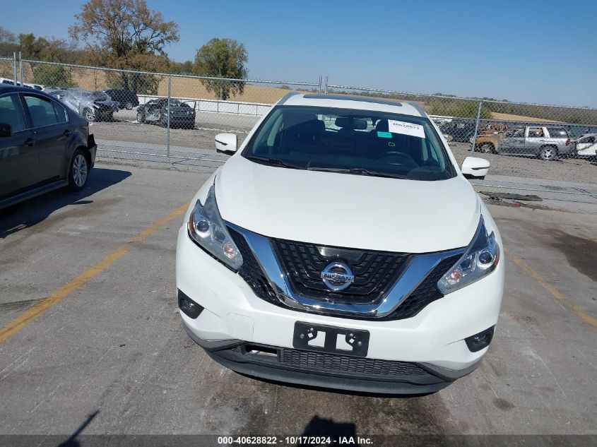 2018 Nissan Murano Platinum VIN: 5N1AZ2MH1JN164749 Lot: 40628822