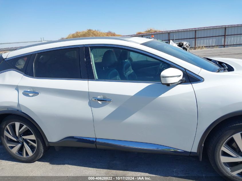 2018 Nissan Murano Platinum VIN: 5N1AZ2MH1JN164749 Lot: 40628822