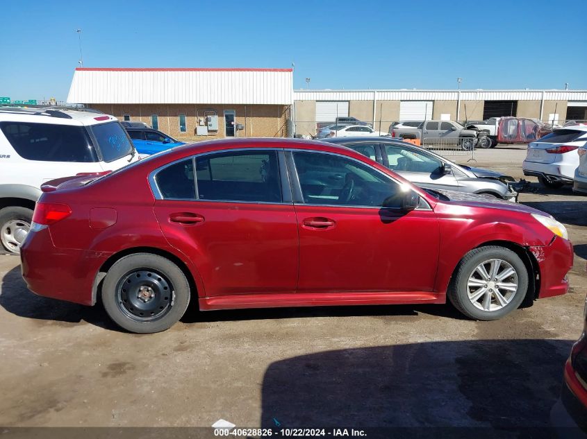 2012 Subaru Legacy 2.5I Premium VIN: 4S3BMCC6XC3004168 Lot: 40628826