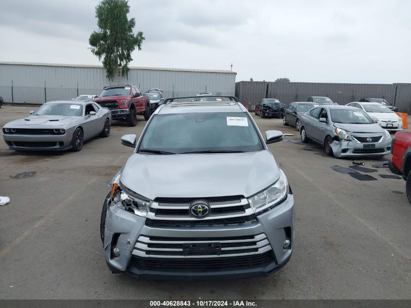 2019 Toyota Highlander Xle VIN: 5TDJZRFHXKS609169 Lot: 40628843