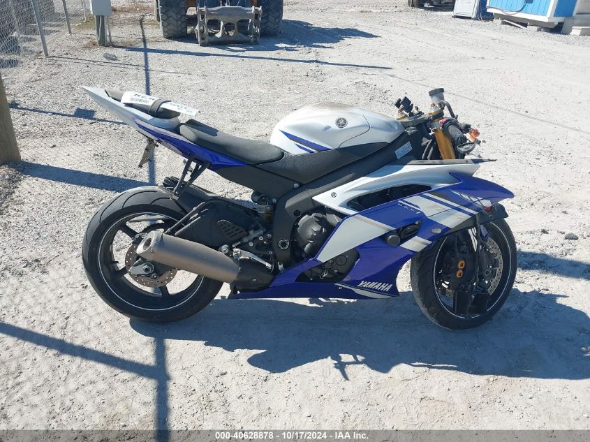 2014 Yamaha Yzfr6 VIN: JYARJ16E6EA030548 Lot: 40628878