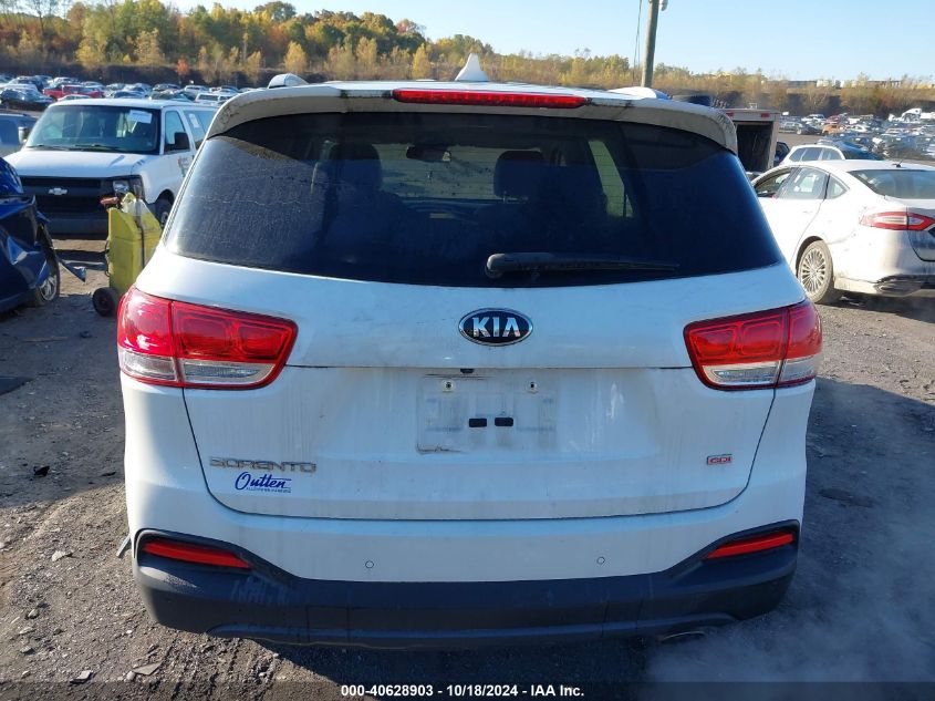 2017 KIA SORENTO 2.4L LX - 5XYPGDA36HG243201