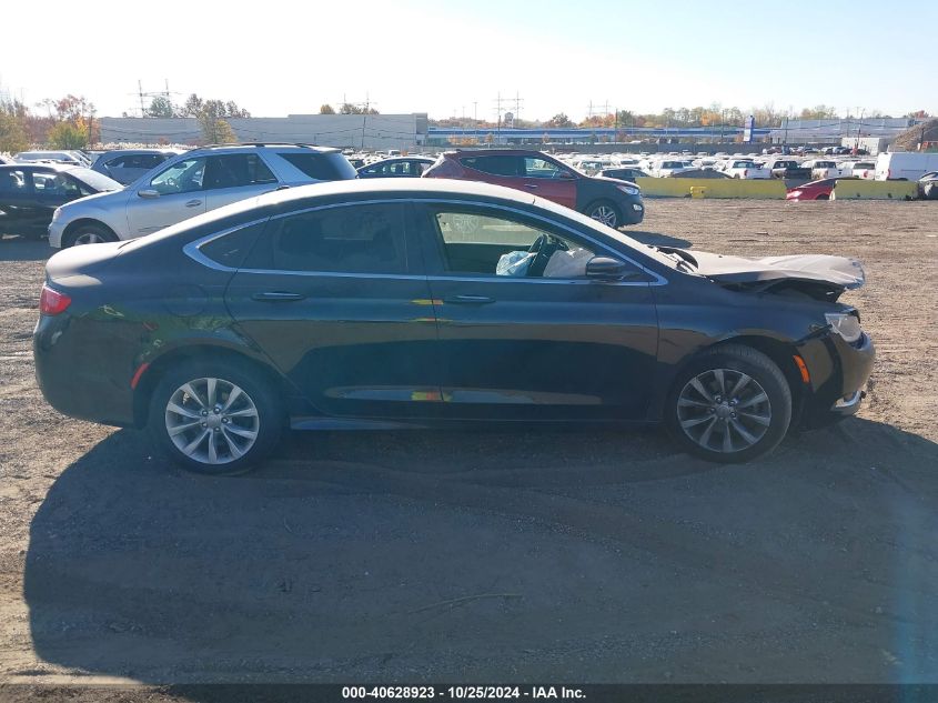 2015 Chrysler 200 C VIN: 1C3CCCCB1FN723570 Lot: 40628923