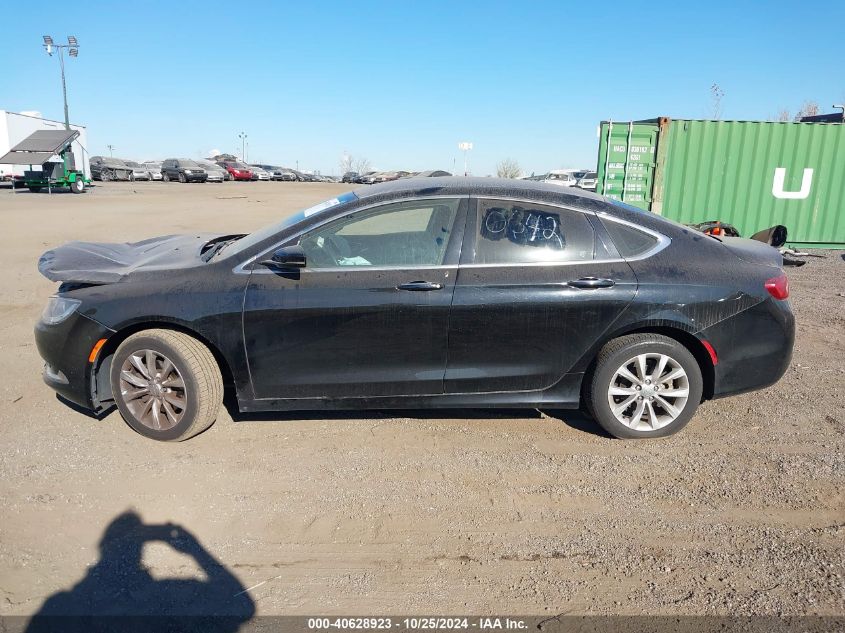 2015 Chrysler 200 C VIN: 1C3CCCCB1FN723570 Lot: 40628923