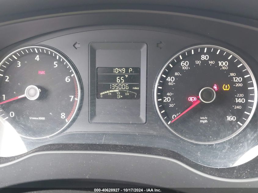 2012 Volkswagen Jetta 2.5L Se VIN: 3VWDX7AJ6CM399671 Lot: 40628927