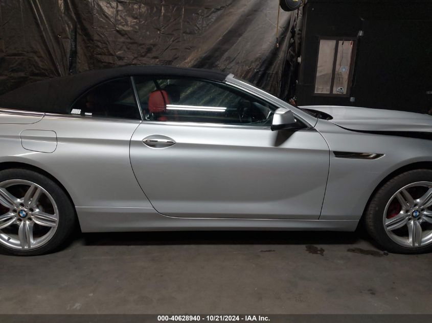 2012 BMW 650I VIN: WBALZ3C5XCDL71401 Lot: 40628940