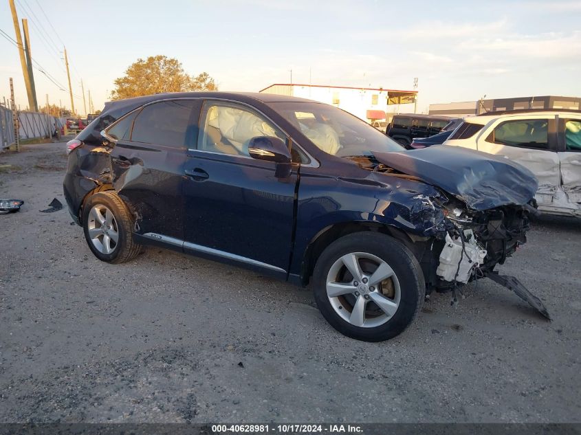 VIN JTJZB1BAXD2008644 2013 Lexus RX, 450H no.1