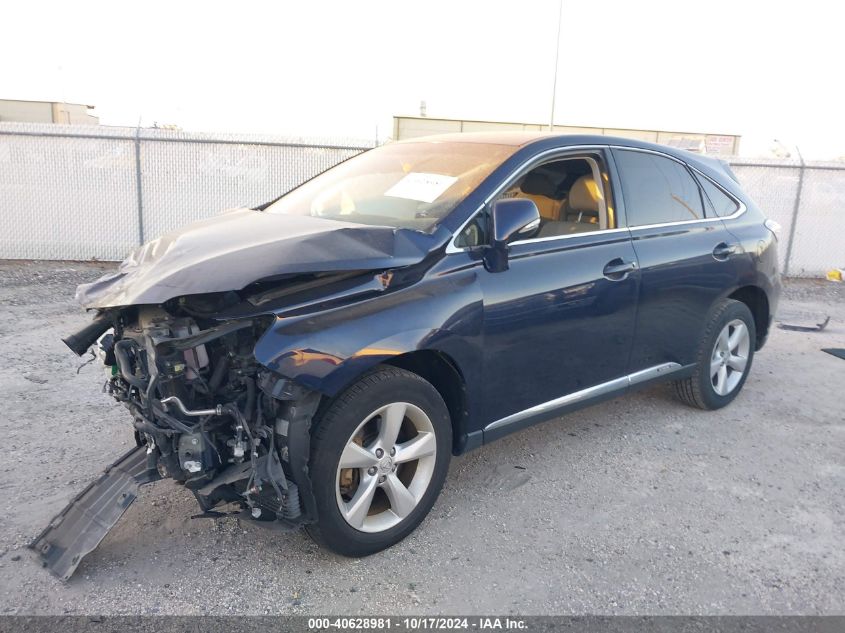 VIN JTJZB1BAXD2008644 2013 Lexus RX, 450H no.2