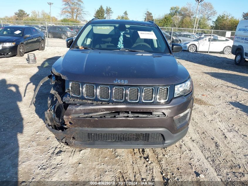 2018 Jeep Compass Sport 4X4 VIN: 3C4NJDAB3JT213426 Lot: 40629018