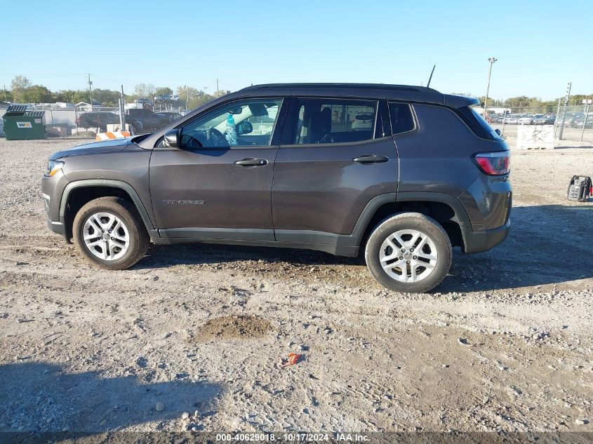 2018 Jeep Compass Sport 4X4 VIN: 3C4NJDAB3JT213426 Lot: 40629018