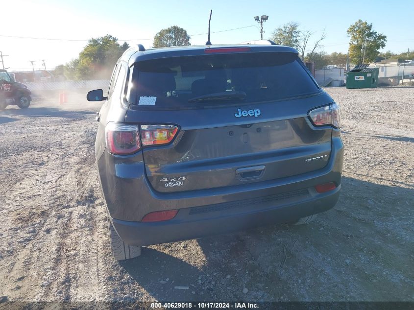 2018 Jeep Compass Sport 4X4 VIN: 3C4NJDAB3JT213426 Lot: 40629018