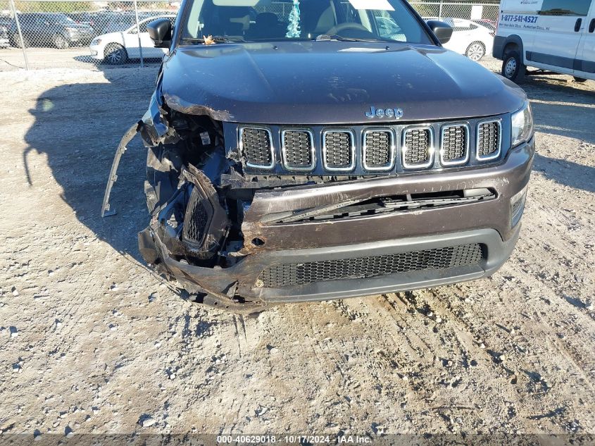 2018 Jeep Compass Sport 4X4 VIN: 3C4NJDAB3JT213426 Lot: 40629018