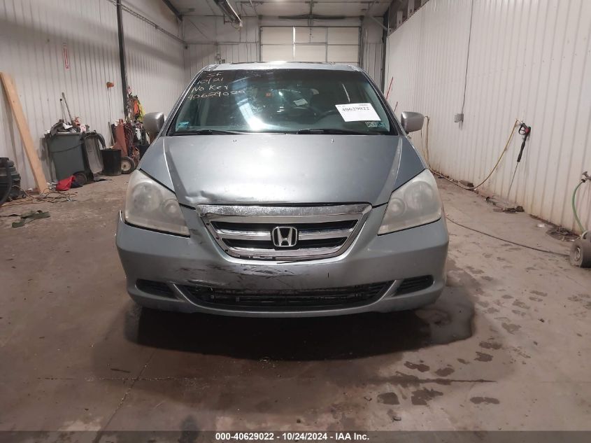 2005 Honda Odyssey Ex-L VIN: 5FNRL38735B094417 Lot: 40629022