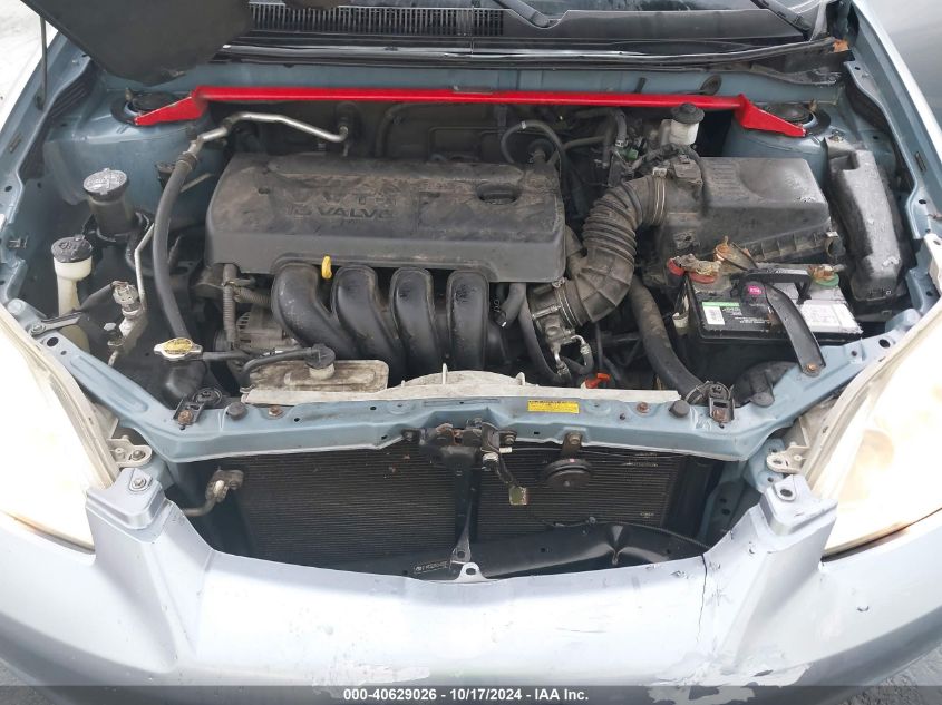 2005 Toyota Matrix VIN: 2T1KR32E05C443920 Lot: 40629026