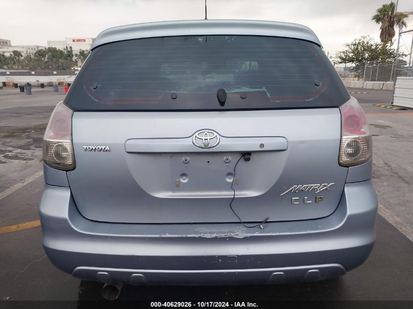 2005 Toyota Matrix VIN: 2T1KR32E05C443920 Lot: 40629026