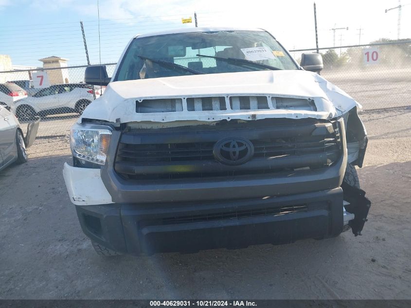 2016 Toyota Tundra Double Cab Sr/Double Cab Sr5 VIN: 5TFRM5F19GX102049 Lot: 40629031