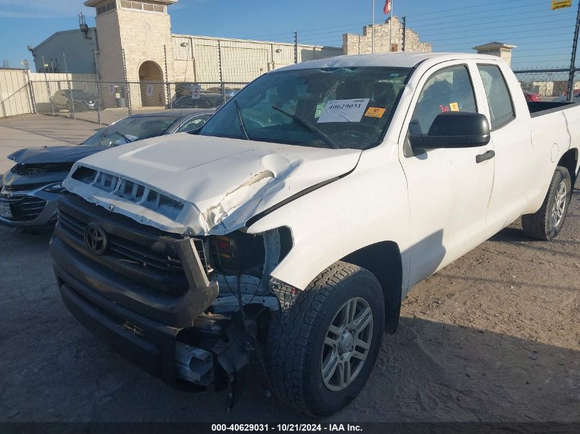 2016 Toyota Tundra Double Cab Sr/Double Cab Sr5 VIN: 5TFRM5F19GX102049 Lot: 40629031