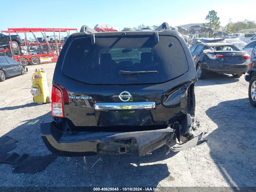 2011 Nissan Pathfinder Sv VIN: 5N1AR1NN5BC601129 Lot: 40629045