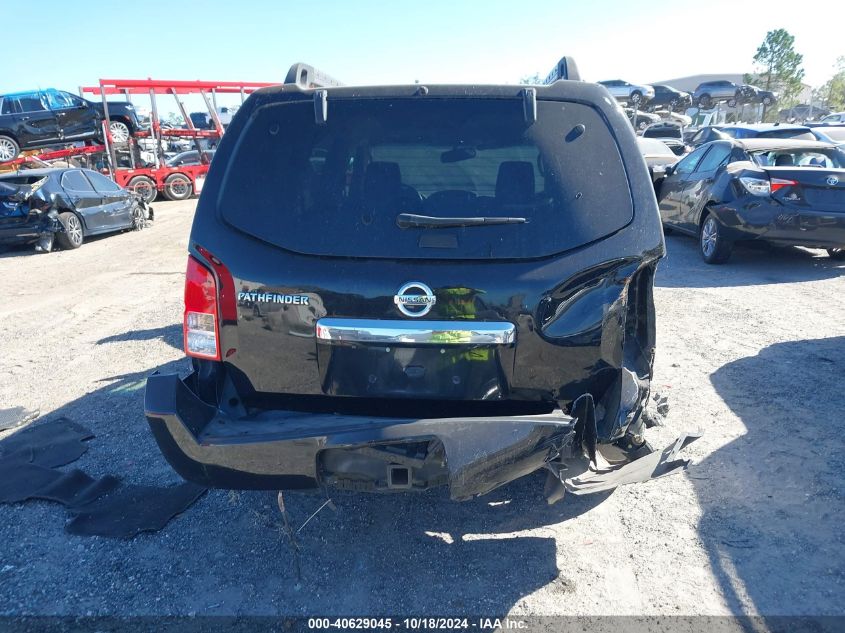 2011 Nissan Pathfinder Sv VIN: 5N1AR1NN5BC601129 Lot: 40629045