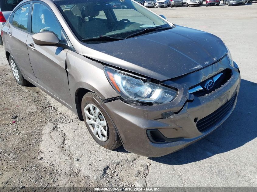 2012 Hyundai Accent Gls VIN: KMHCT4AE1CU221962 Lot: 40629065