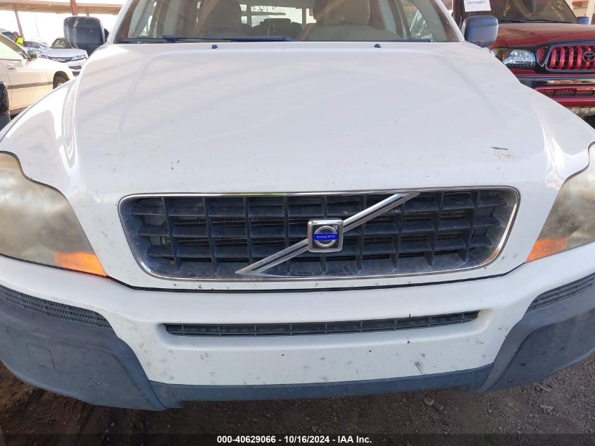 2005 Volvo Xc90 2.5T Awd VIN: YV1CM592351136430 Lot: 40629066