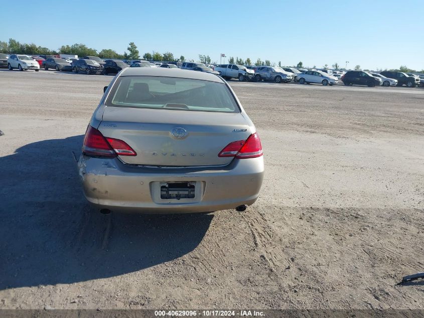 2007 Toyota Avalon Limited VIN: 4T1BK36B37U193384 Lot: 40629096