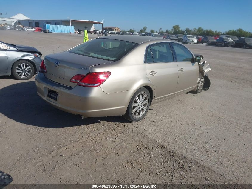 2007 Toyota Avalon Limited VIN: 4T1BK36B37U193384 Lot: 40629096