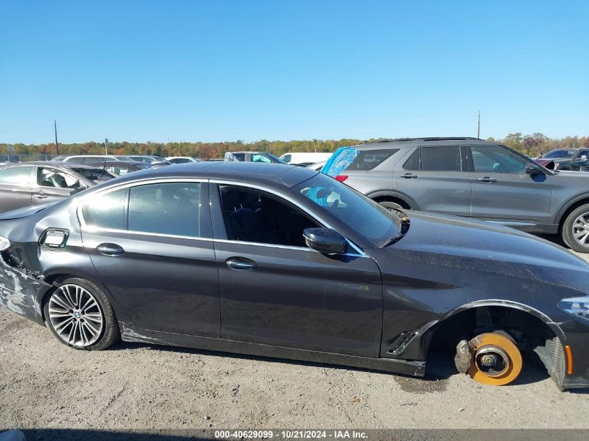 2018 BMW 530I xDrive VIN: WBAJA7C55JWA72800 Lot: 40629099