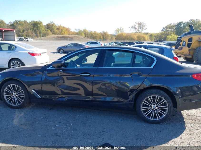 2018 BMW 530I xDrive VIN: WBAJA7C55JWA72800 Lot: 40629099