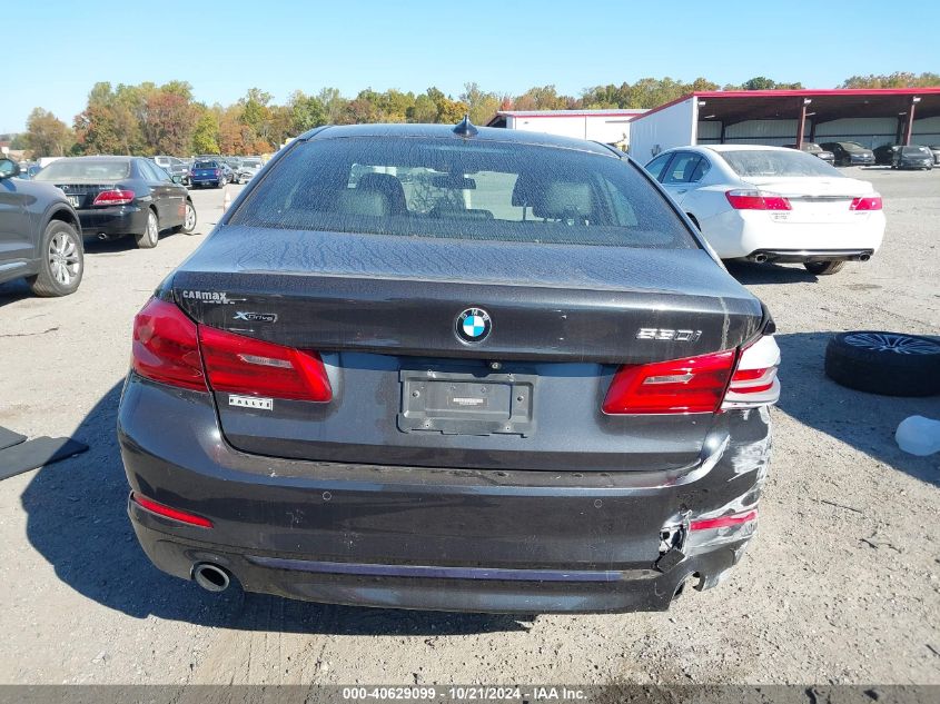 2018 BMW 530I xDrive VIN: WBAJA7C55JWA72800 Lot: 40629099