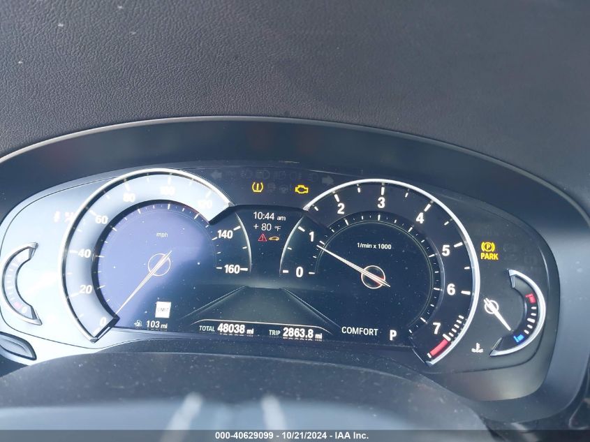 2018 BMW 530I xDrive VIN: WBAJA7C55JWA72800 Lot: 40629099