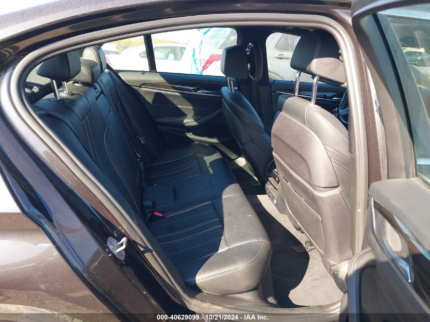 2018 BMW 530I xDrive VIN: WBAJA7C55JWA72800 Lot: 40629099