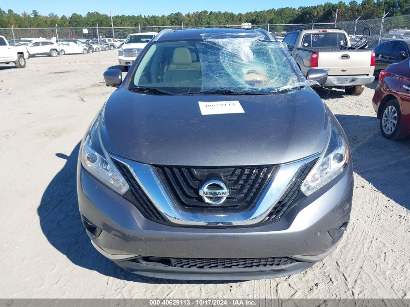 2016 Nissan Murano S/Sl/Sv/Platinum VIN: 5N1AZ2MG8GN144689 Lot: 40629113