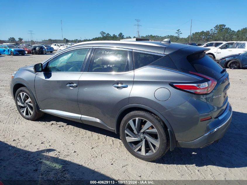 2016 Nissan Murano S/Sl/Sv/Platinum VIN: 5N1AZ2MG8GN144689 Lot: 40629113