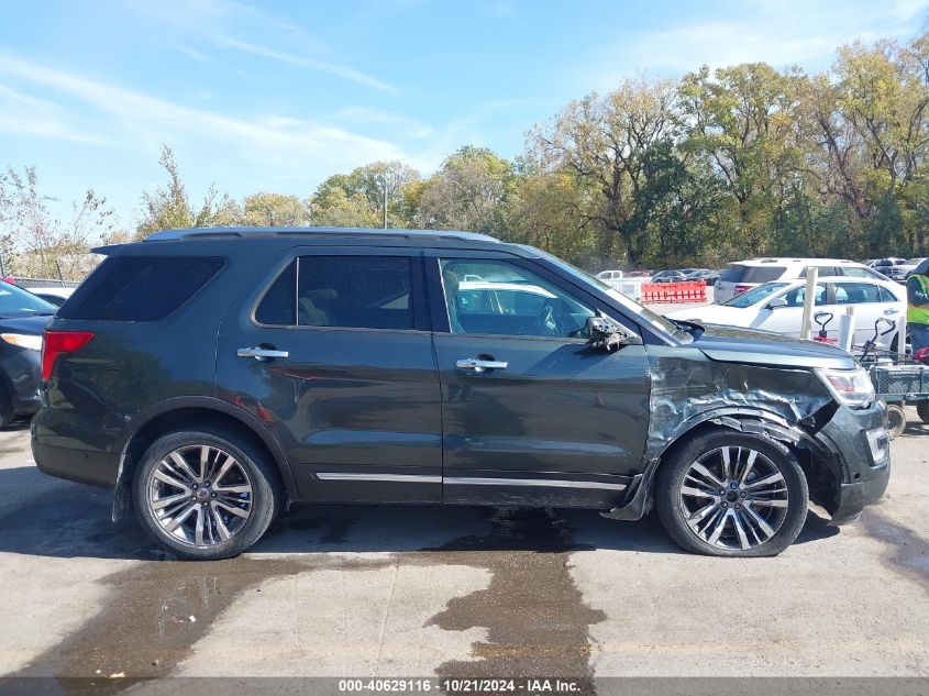 2016 Ford Explorer Platinum VIN: 1FM5K8HT5GGC99866 Lot: 40629116