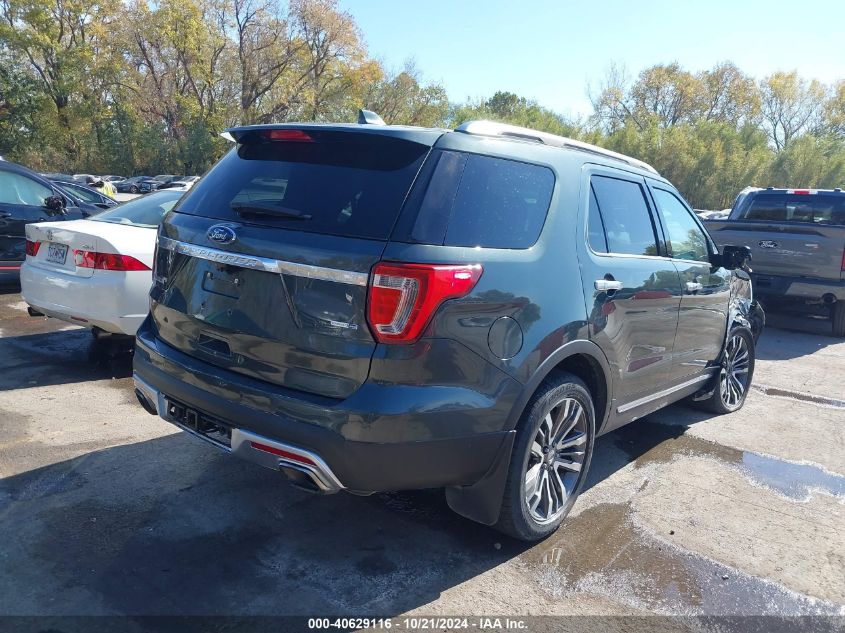 2016 Ford Explorer Platinum VIN: 1FM5K8HT5GGC99866 Lot: 40629116